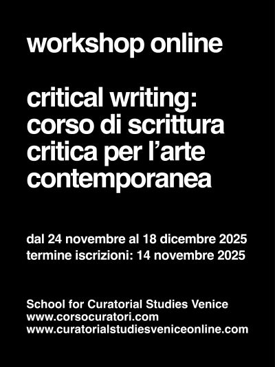 Corso Online in Critical Writing